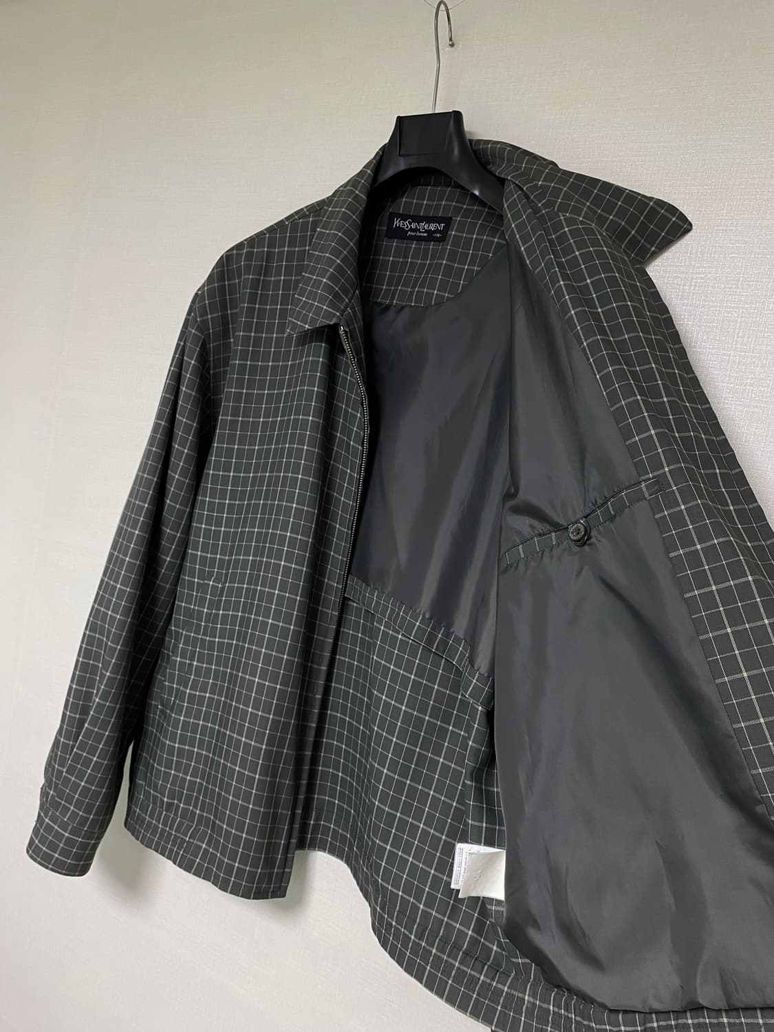 YVES SAINT LAURENT YSL LOGO BOMBER 상품이미지7