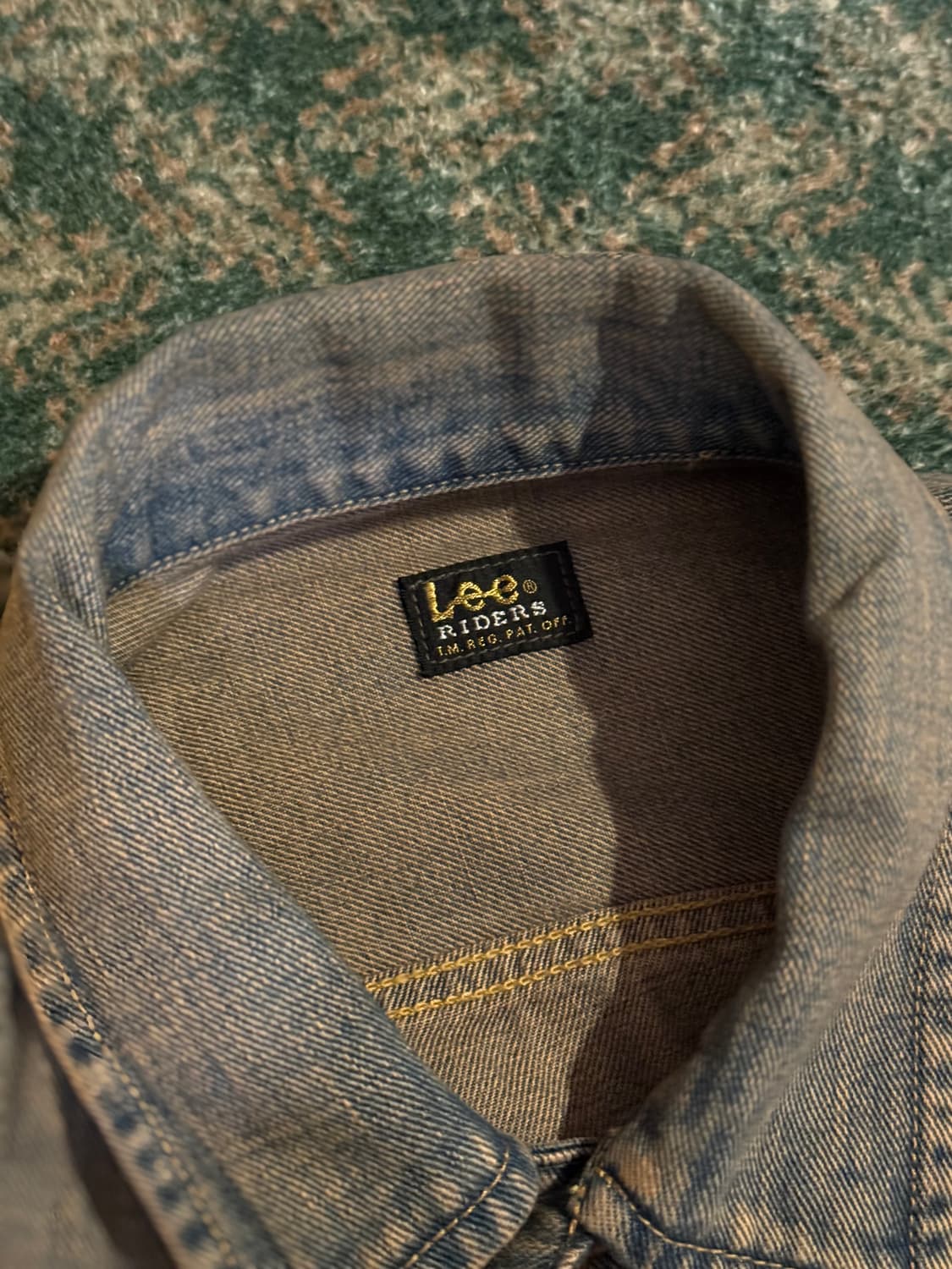 빔즈 x LEE 라이더스 별주 빈티지워싱 데님 자켓 상품이미지3