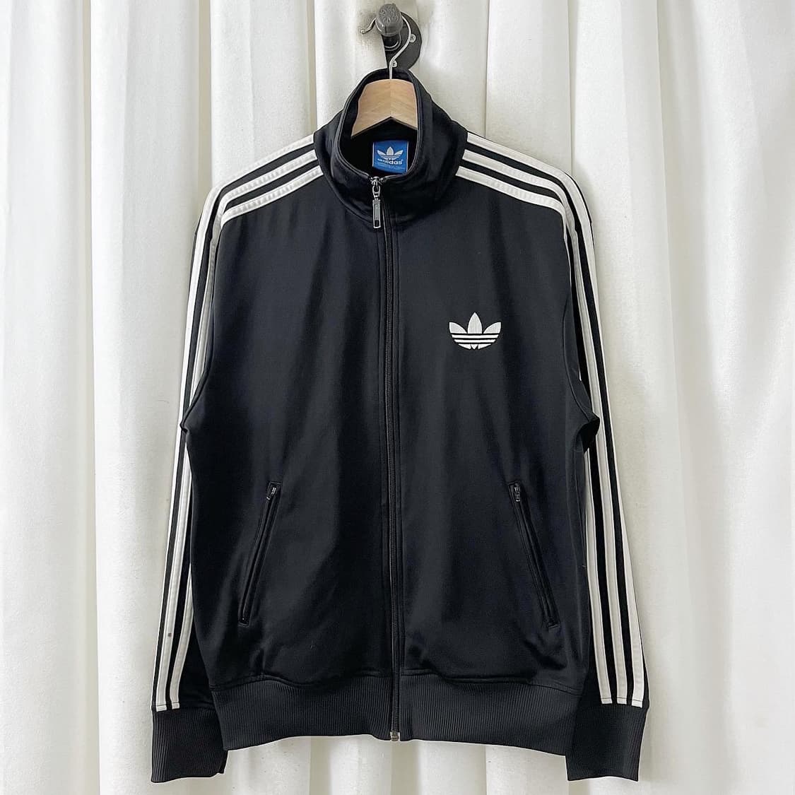 아디다스 블랙 화이트 파이어버드 져지 상품이미지1