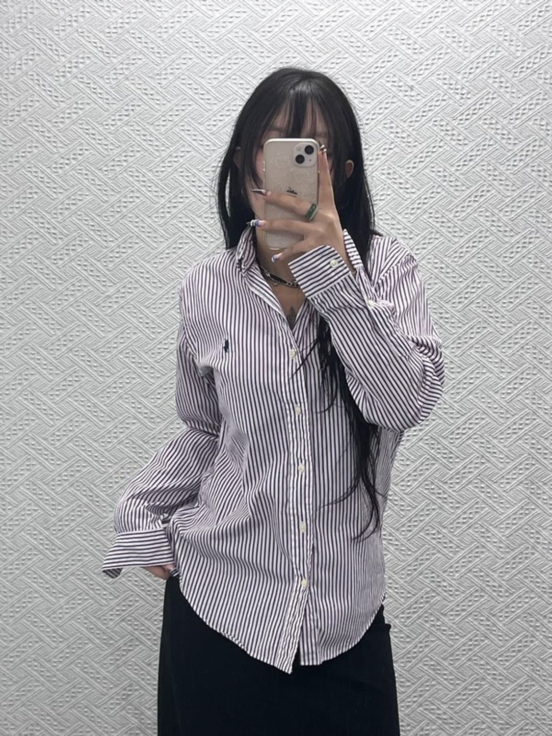 폴로 랄프로렌 모던 캐주얼 스트라이프 셔츠 95 C07746 상품이미지1