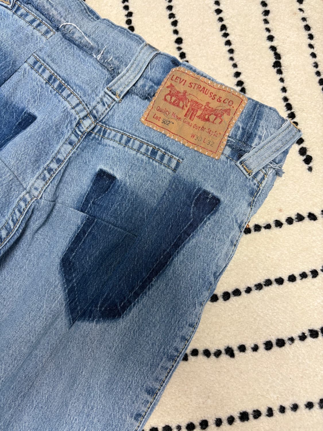 Levi's 502 vintage custom 리바이스 빈티지 커스텀 상품이미지3