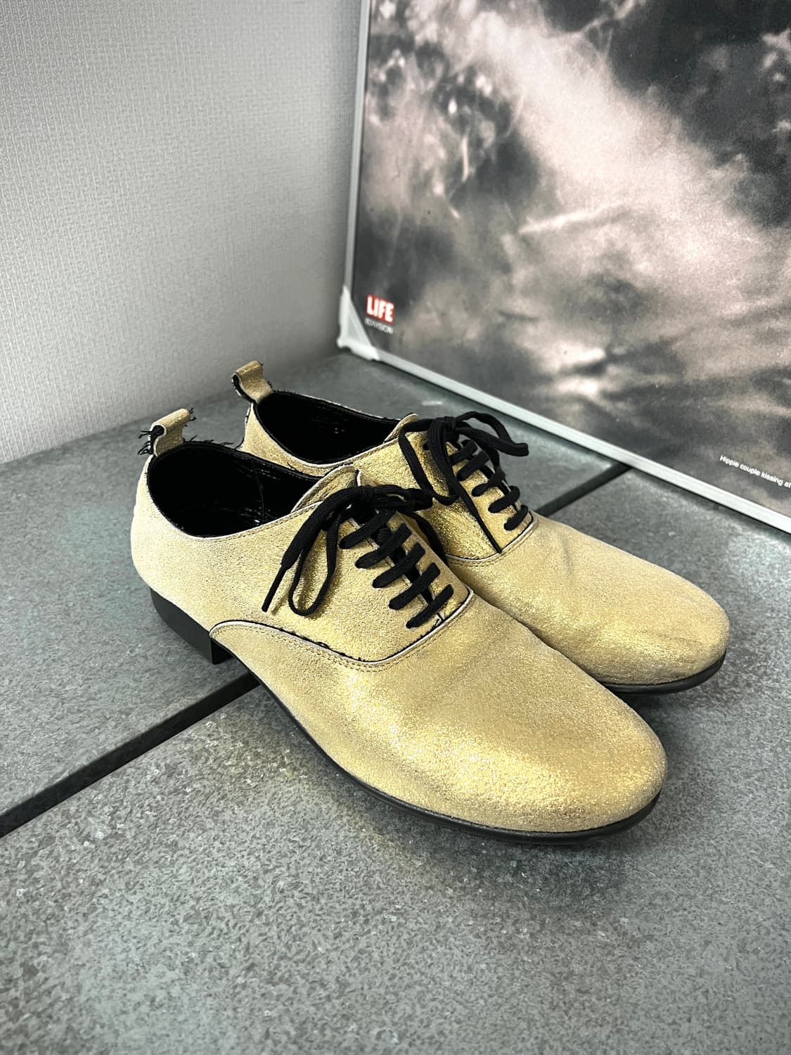 COMME des GARCONS-GLITTER FLAT SHOES  상품이미지4