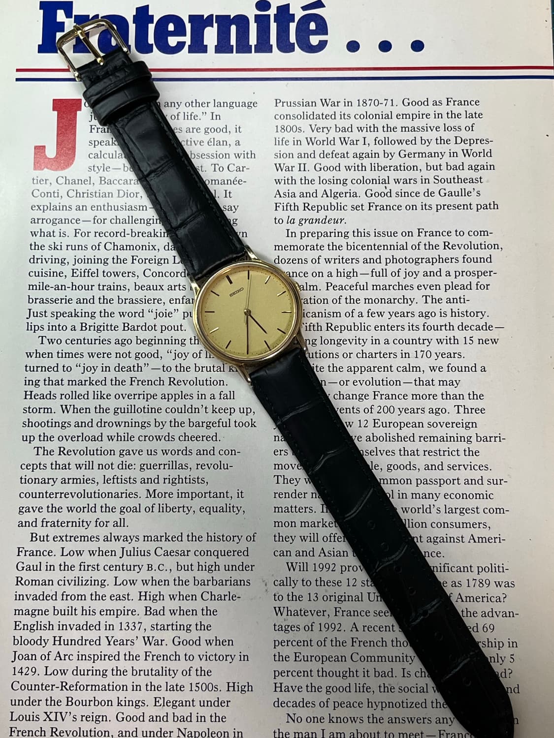 세이코 빈티지 쿼츠  5P31-6A3A  상품이미지3