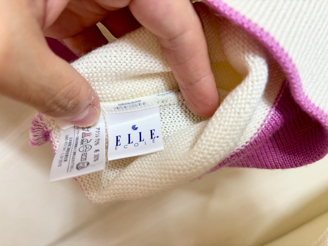 엘르 니트 여성 라지 남성 90~95  상품이미지5