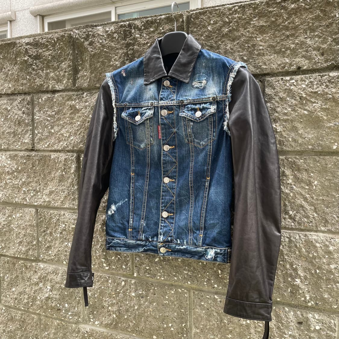 [44] DSQUARED2 2012 데님/레더 자켓 상품이미지4