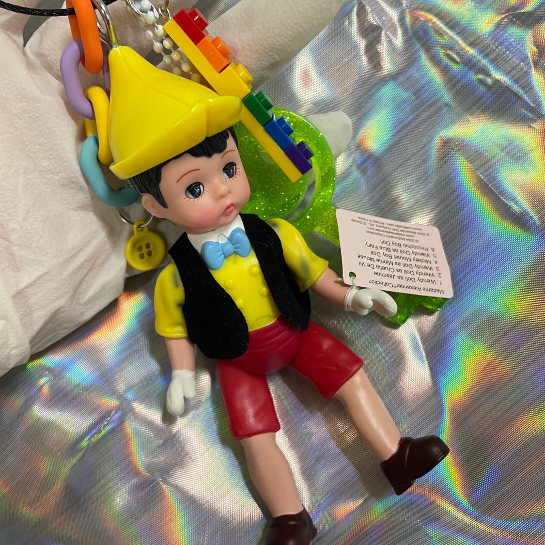 빈티지 피노키오 맥마담 인형키링 상품이미지1