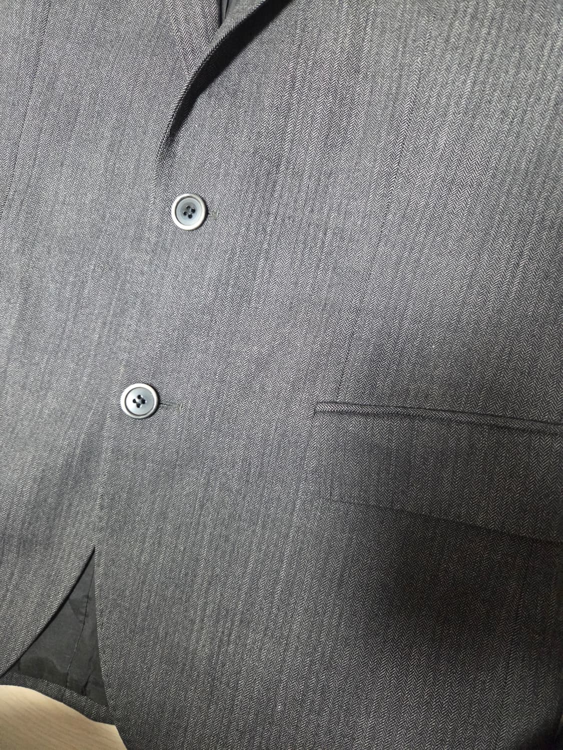 휴고보스 헤링본 스트레치 블레이저 상품이미지4