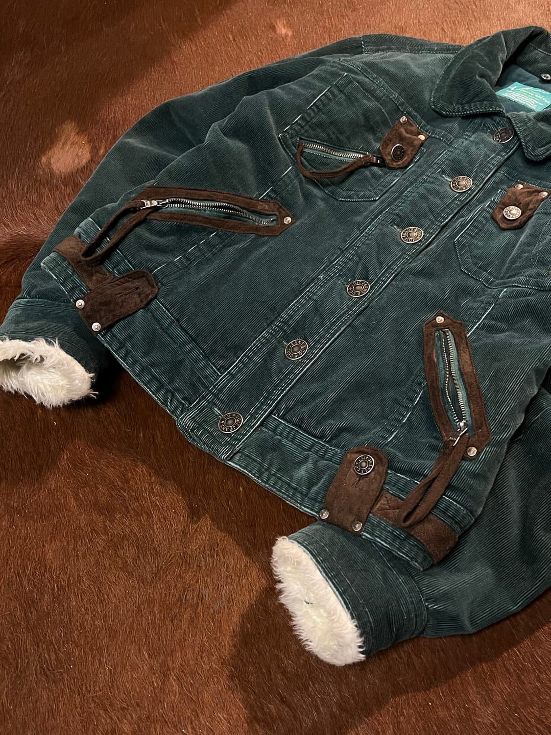 코듀로이 포켓 디테일 빈티지 자켓 상품이미지6