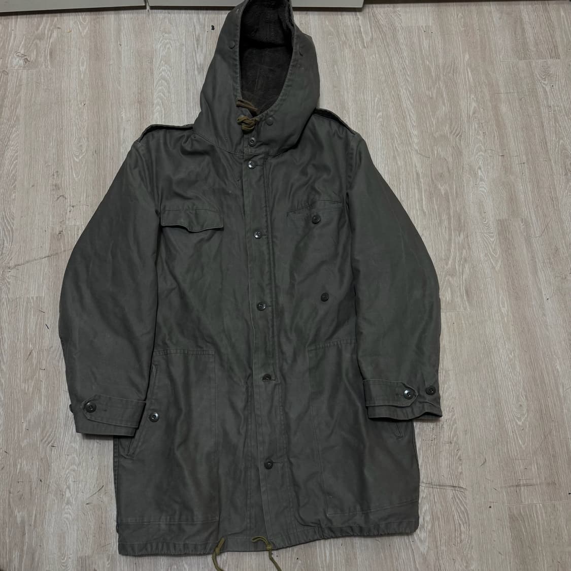 남성 밀리터리 코튼 후드 야상 점퍼 XXL/110 상품이미지1