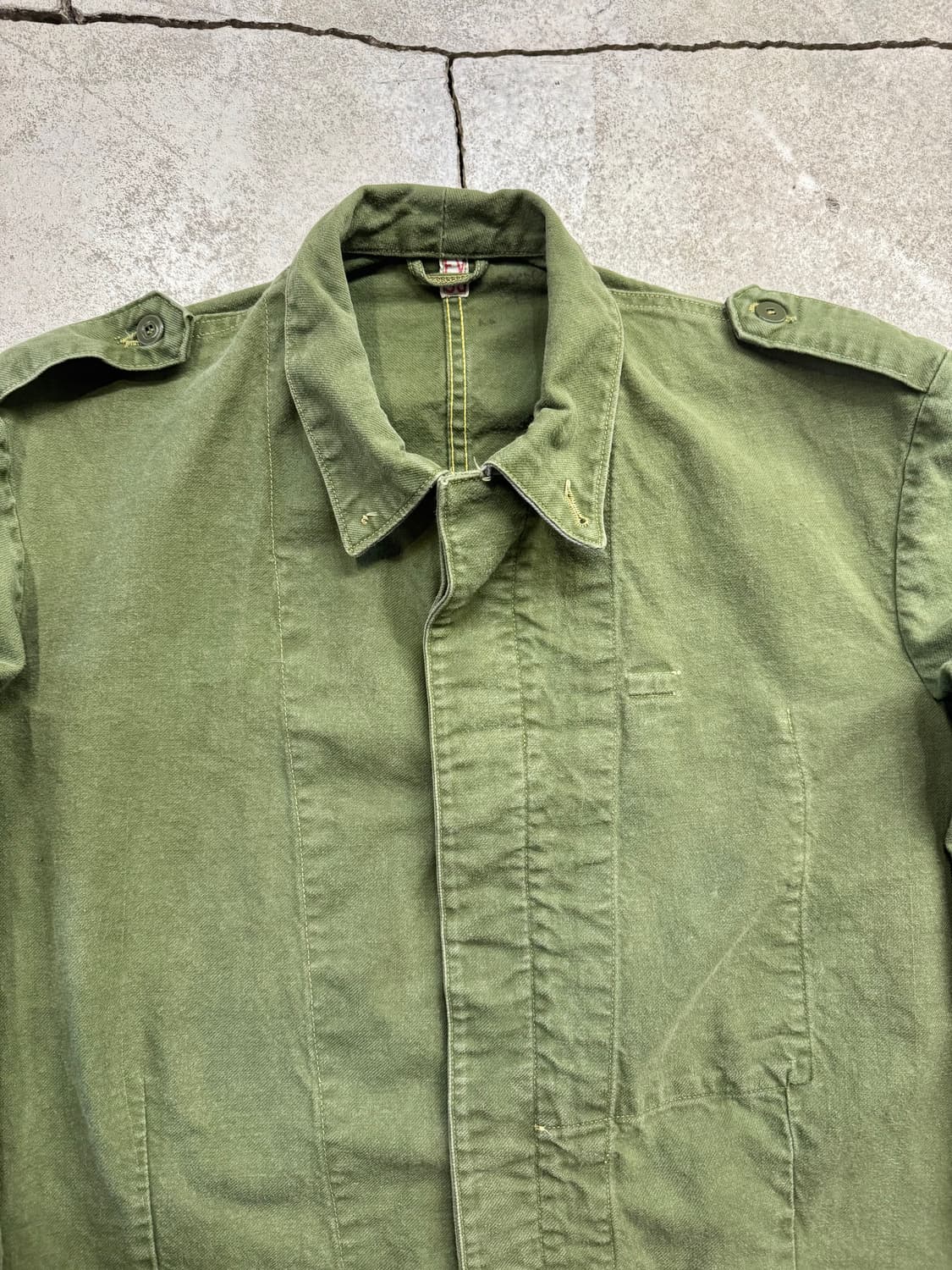 60s 스웨덴 밀리터리 미케닉 워크자켓 상품이미지2