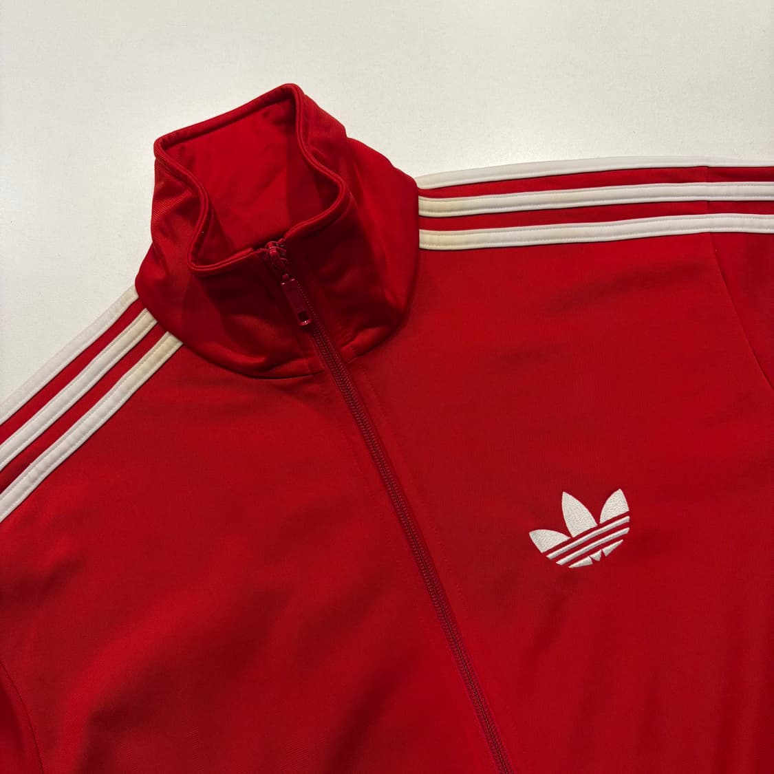 [95] 09s 아디다스 파이어버드 빨간색 3선 트랙탑 져지 C545 상품이미지3
