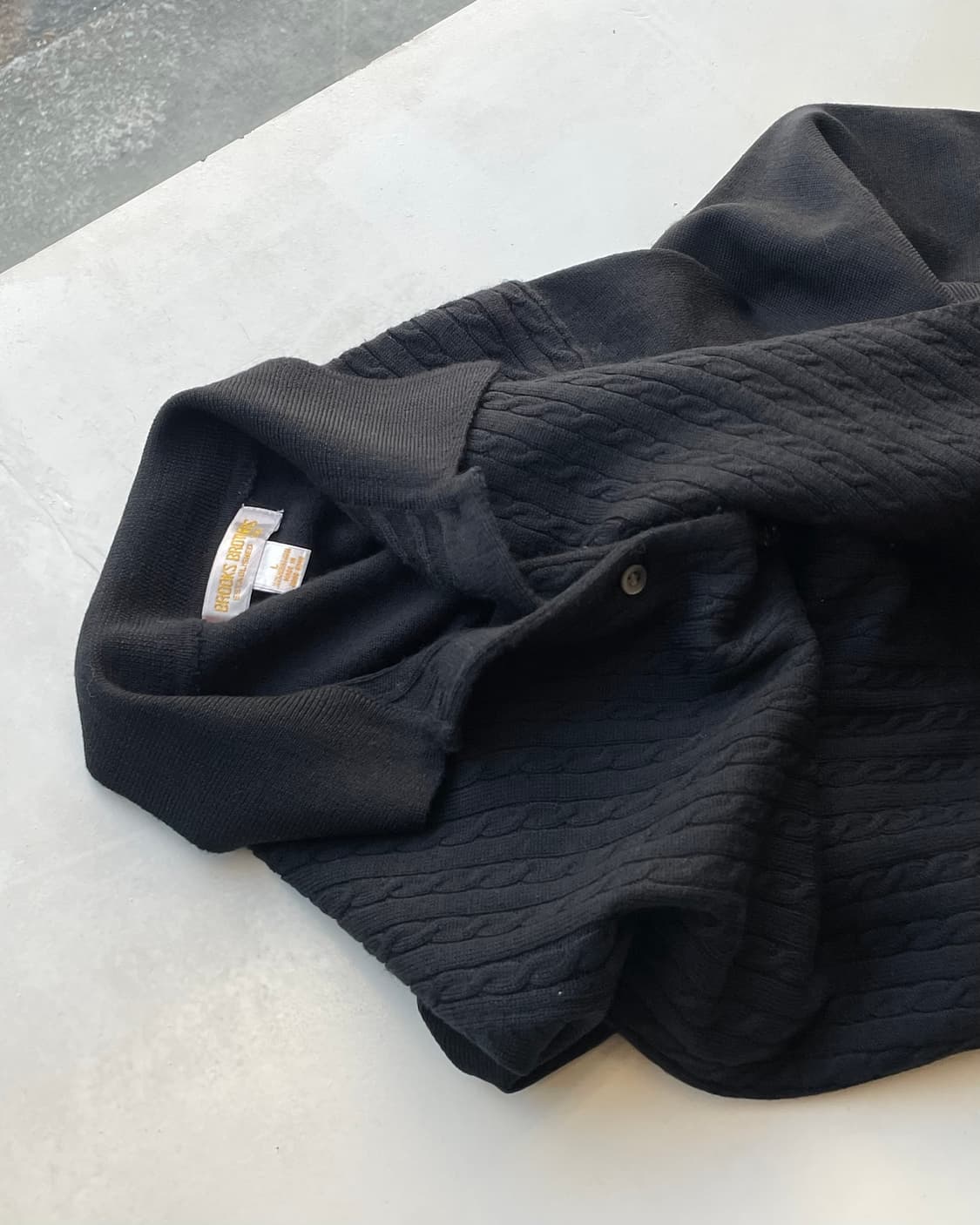 Brooks Brothers wool cable cardigan  상품이미지7