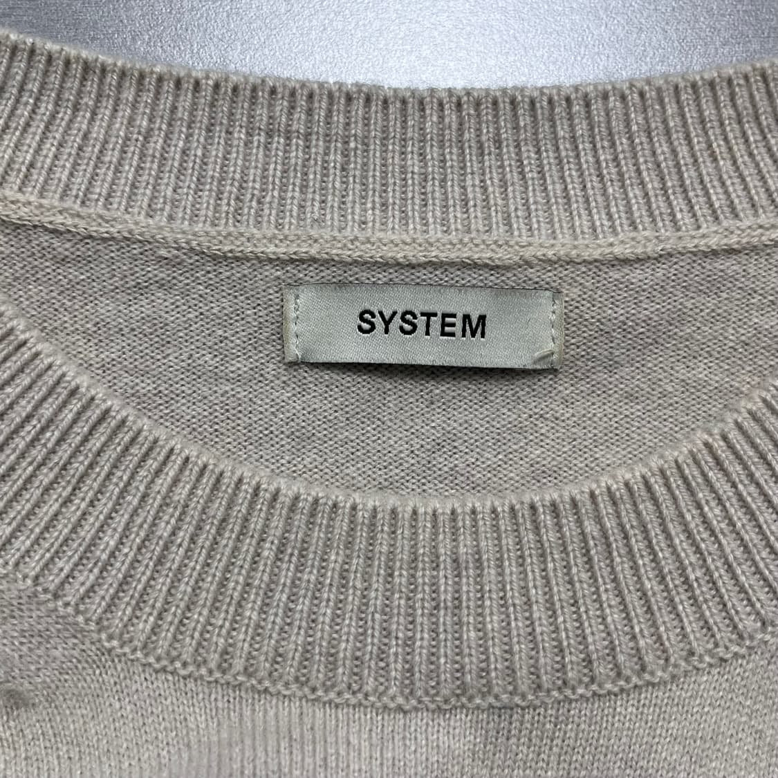 [한섬] 시스템옴므 캐시미어100 니트 상품이미지4