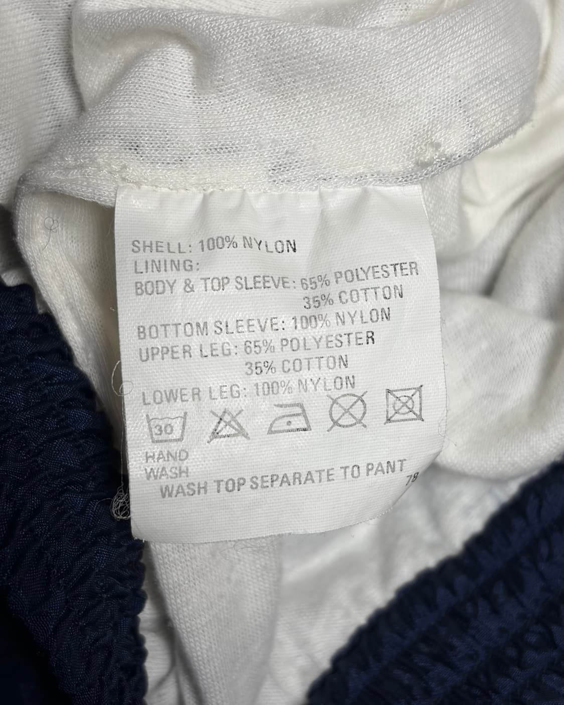 1990-92 잉글랜드 국가대표팀 엄브로 트레이닝 자켓 축구 바람막이 상품이미지4