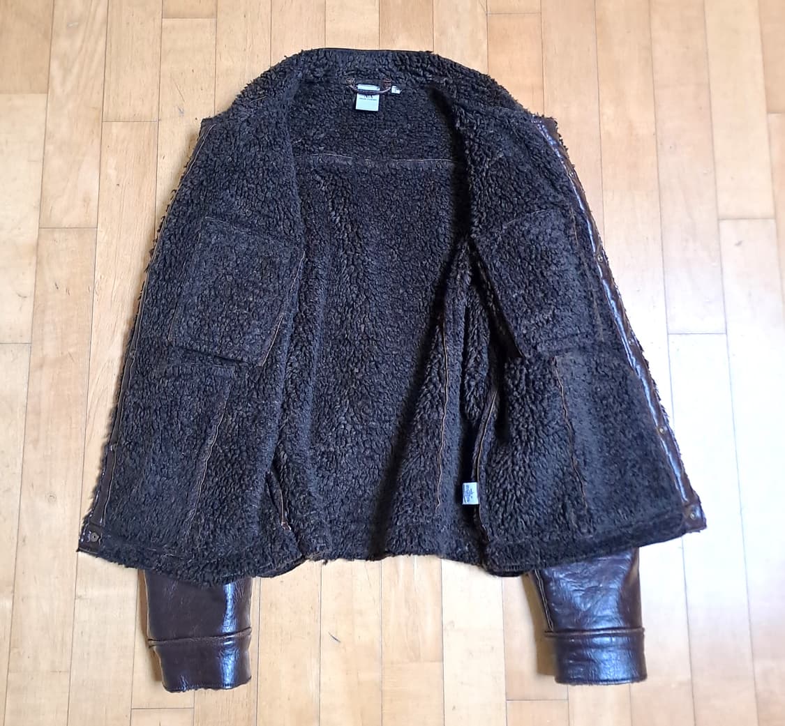 (택포) AX 아르마니익스체인지 비건레더 무스탕 XL B128 상품이미지7