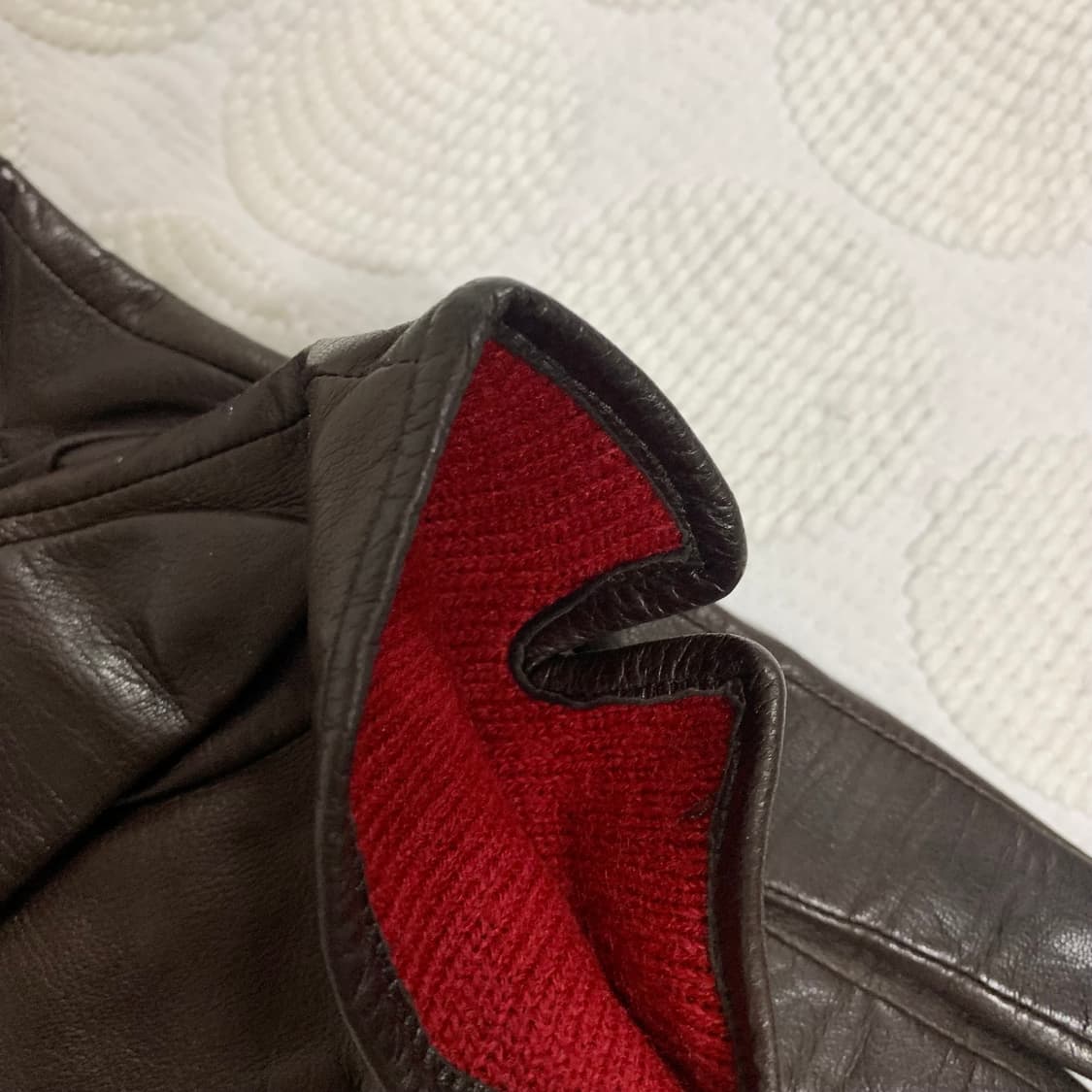 비비안웨스트우드 가죽 스티치 장갑 상품이미지7