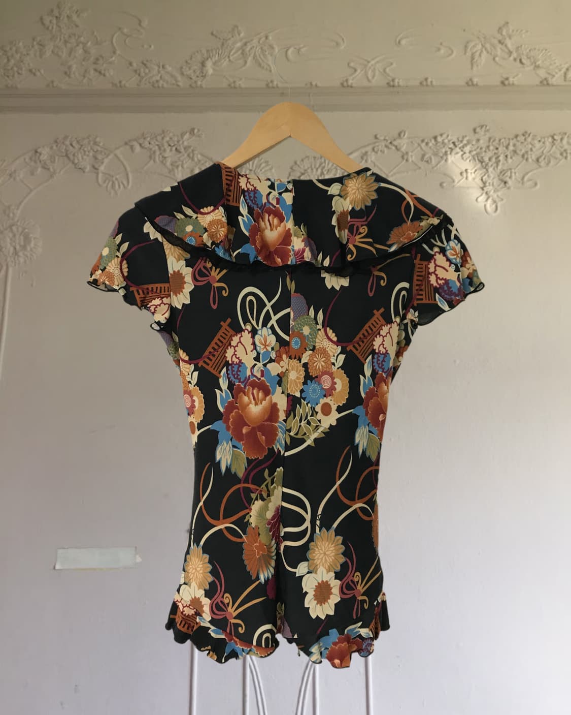 vintage ozz on pattern top 상품이미지8