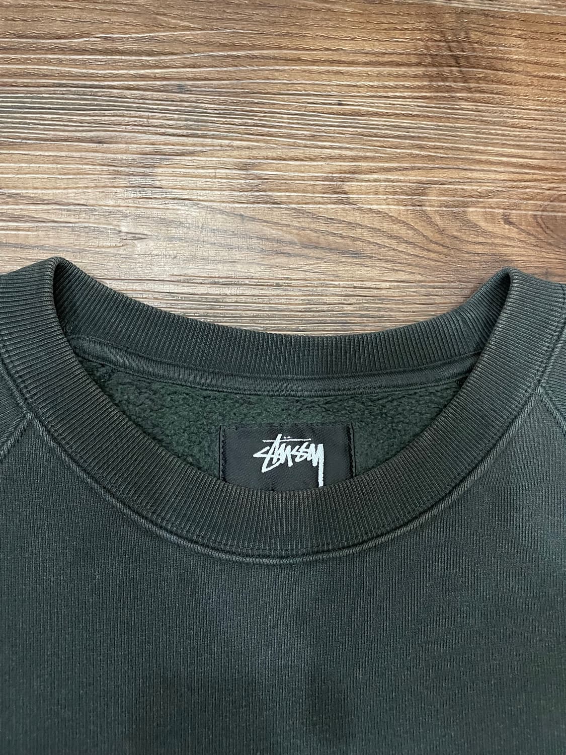 스투시 stussy 플리스 래글런 크루넥 스웨트셔츠 상품이미지6