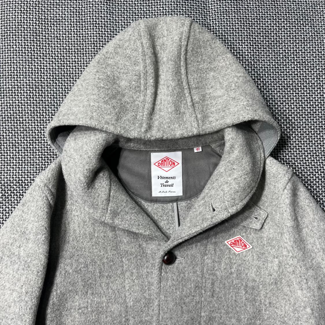 단톤 울 후드 코트 (old-8335) 상품이미지2