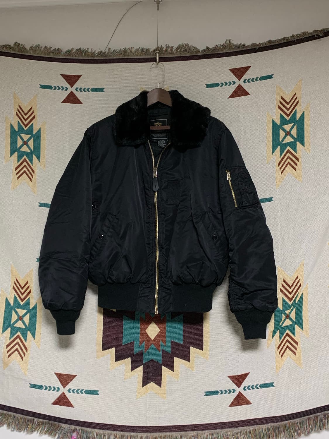 알파인더스트리 B-15 항공점퍼 L 상품이미지1