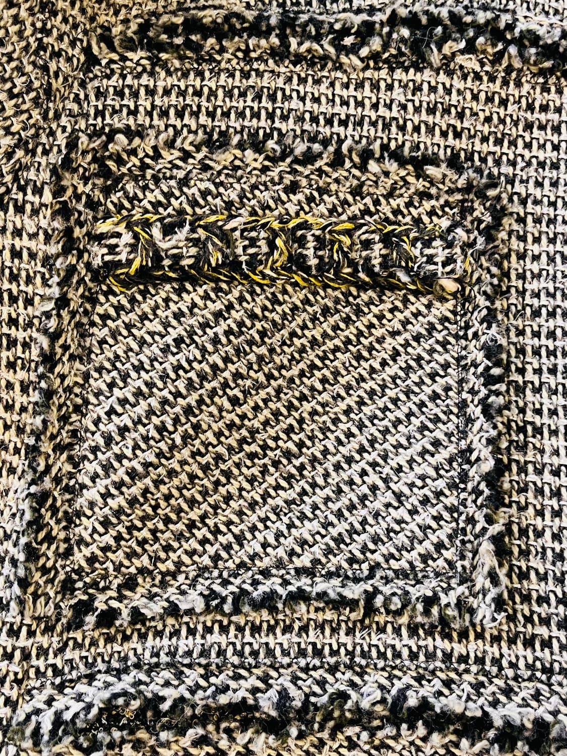 시스템 울 블렌디드 트위드 코트 상품이미지10