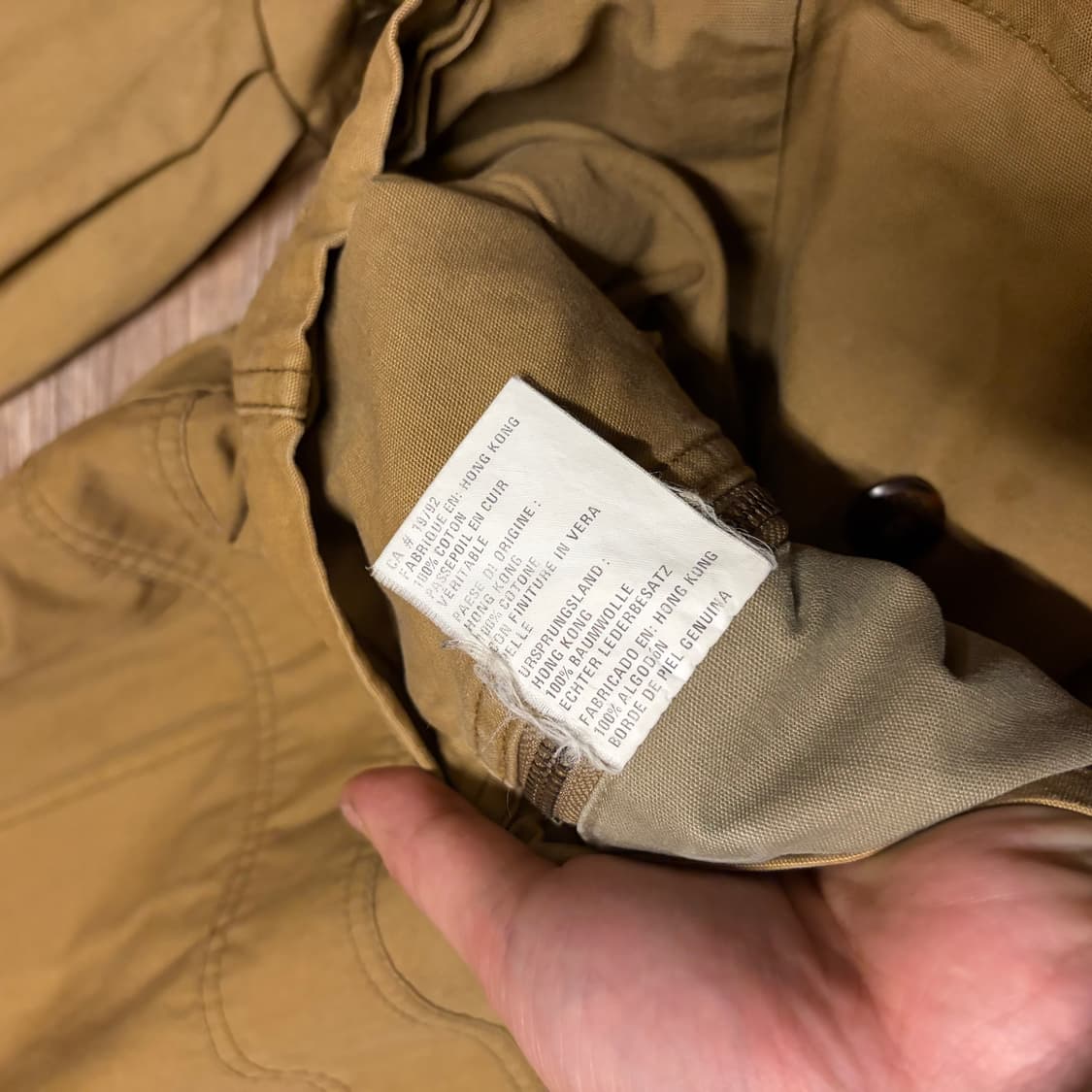 90s TIMBERLAND WEATHERGEAR HUNT JACKET 상품이미지8