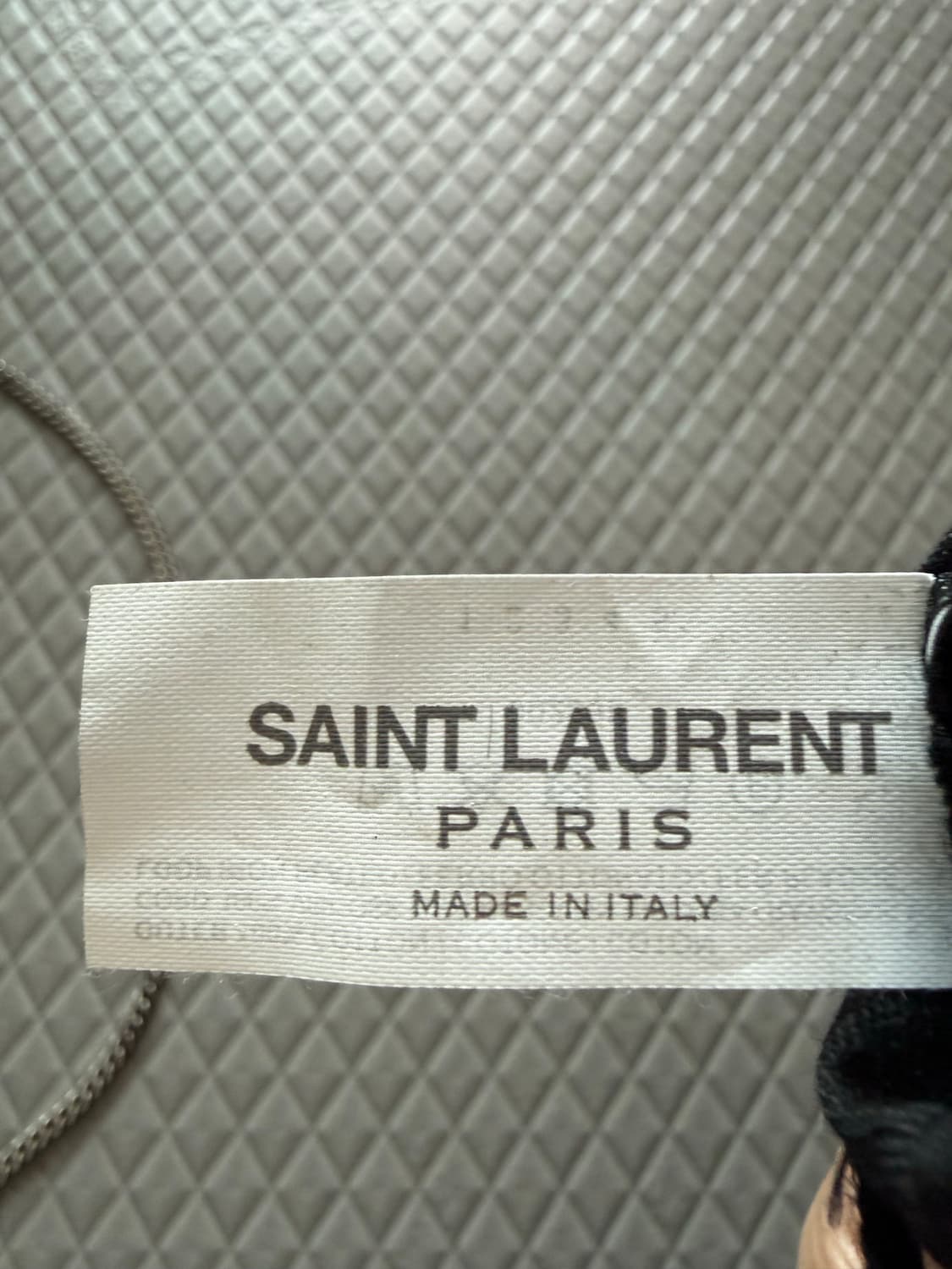 (F) 생로랑 925실버 슬림 체인 크롭 네크리스  상품이미지3