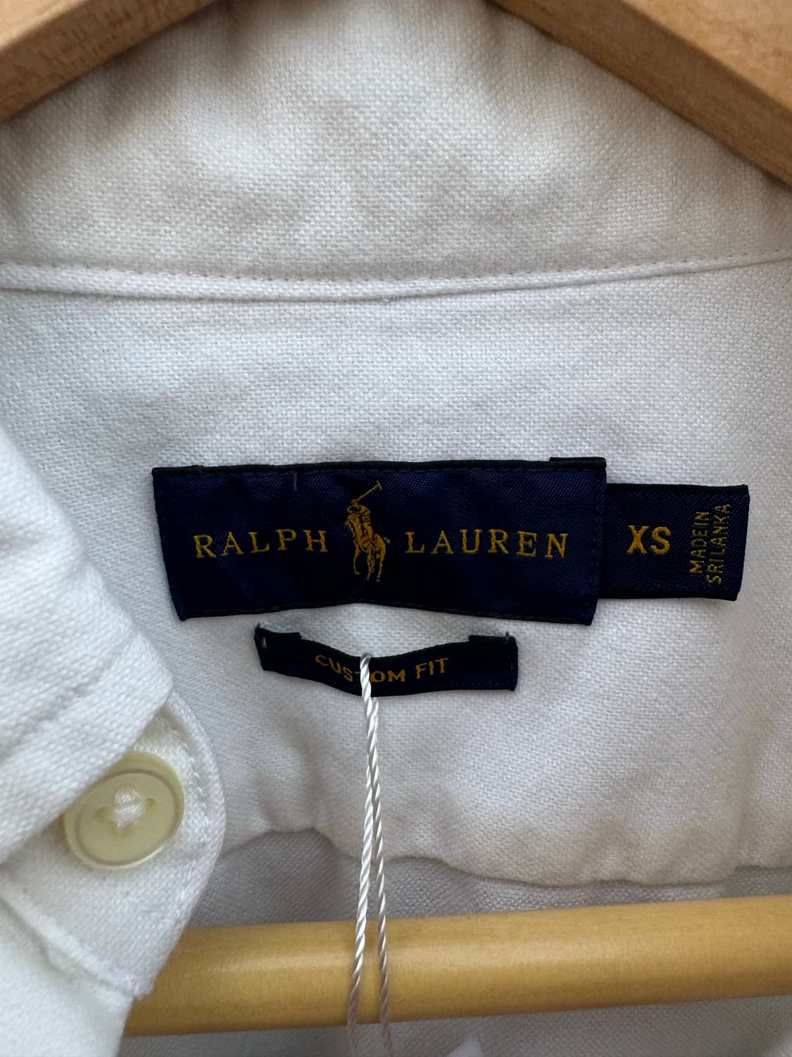 폴로 랄프로렌 빈티지 화이트 옥스포드 셔츠 유니폼 xs 여성 우먼 상품이미지4