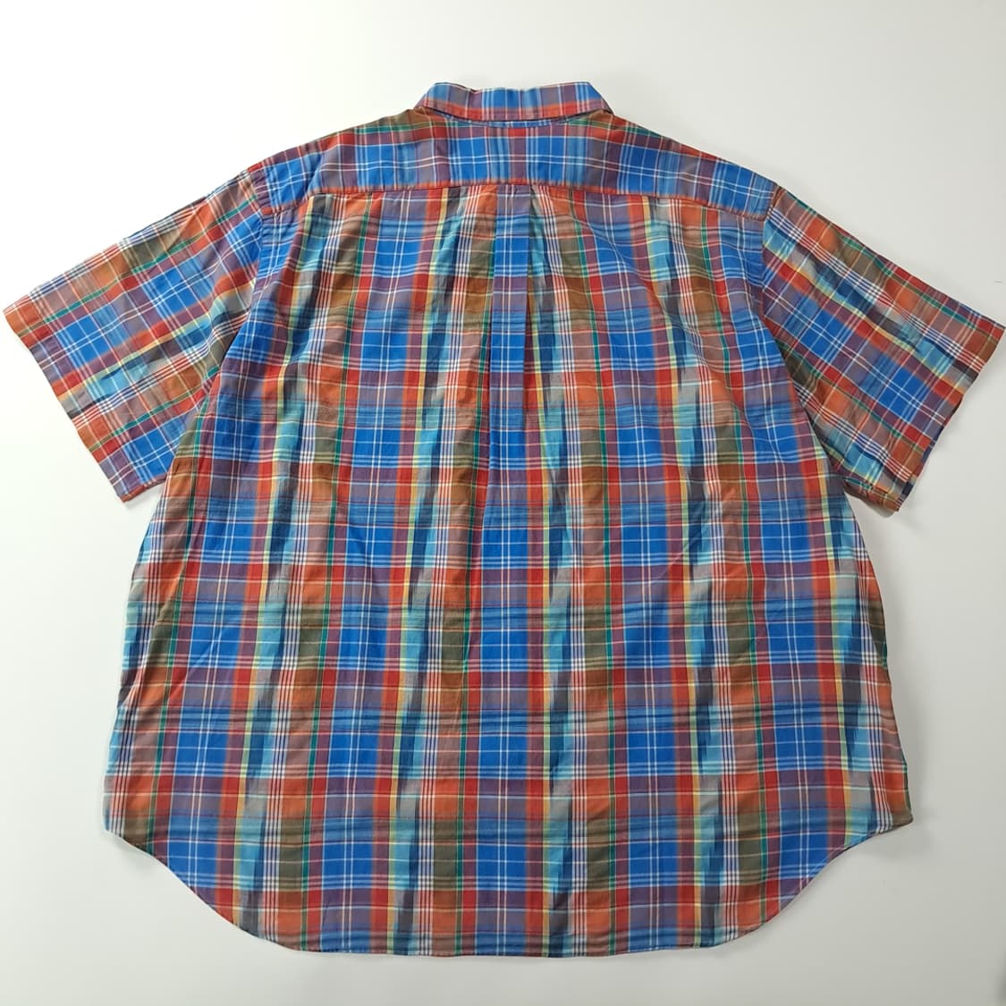 CK317 3XB 폴로 마드라스체크 반팔 셔츠 남방 상품이미지6