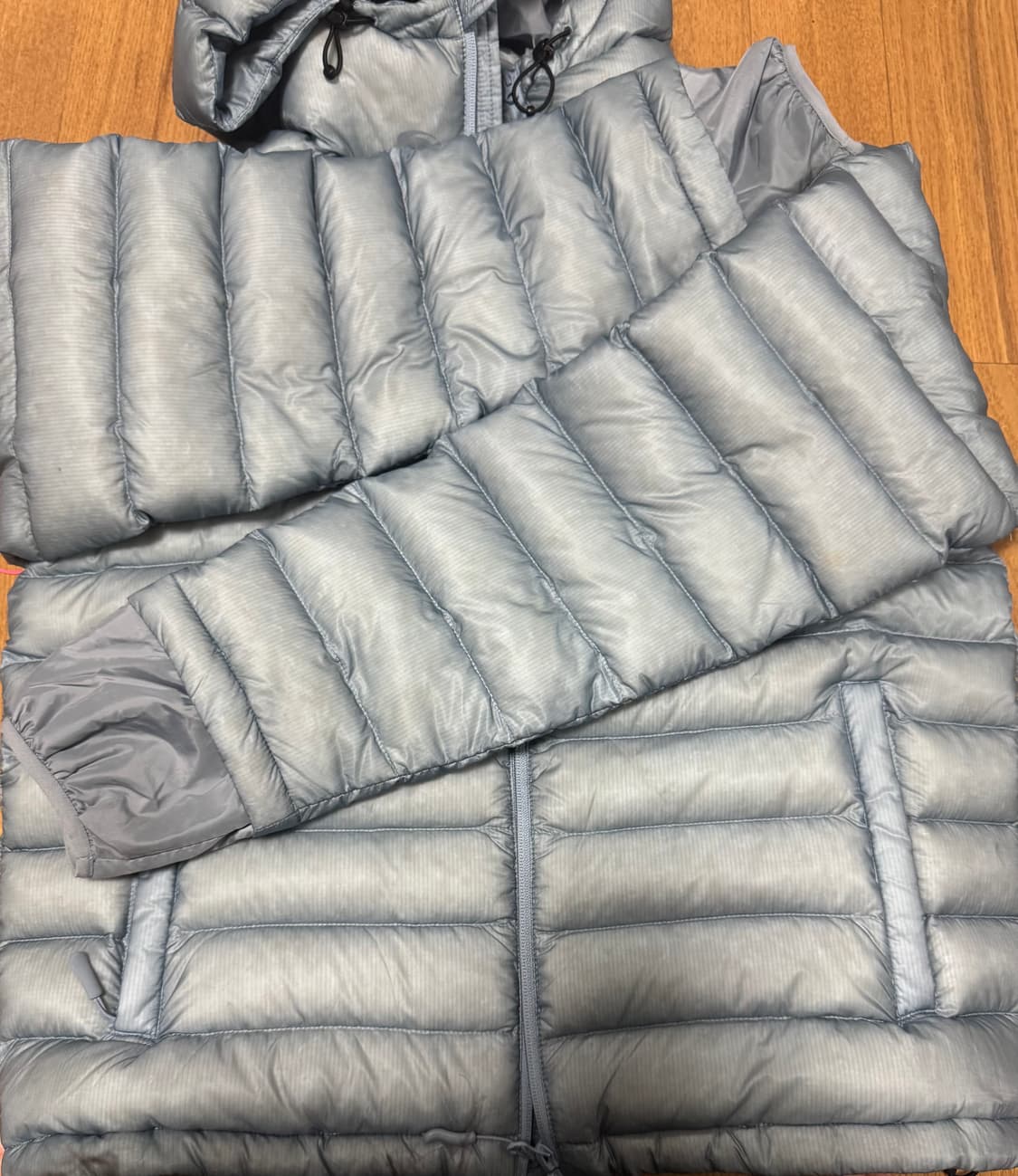 산산기어 서픽스 패딩 24fw 1사이즈 스카이 블루 상품이미지10