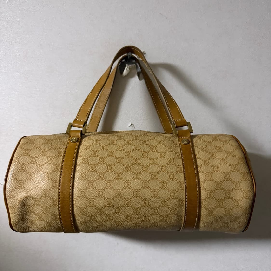 빈티지 셀린느 마카감 미니 원통 토트백 레어 상품이미지1