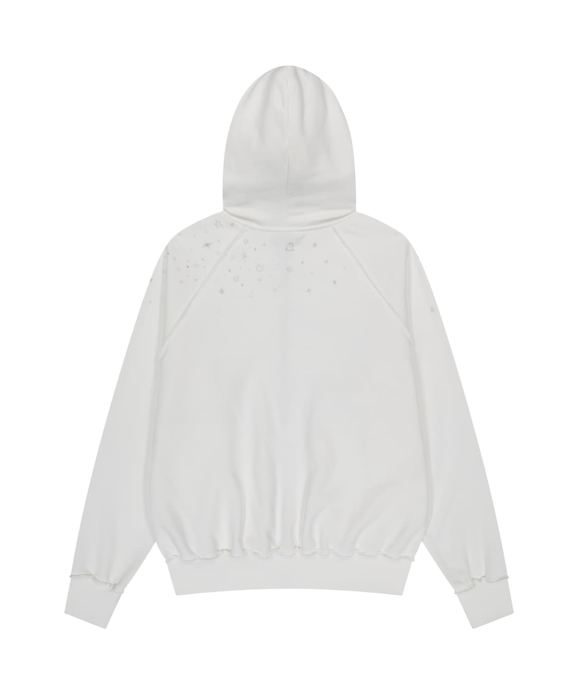 새상품) 코이세이오 트윙클 후드집업 화이트 흰색 상품이미지2