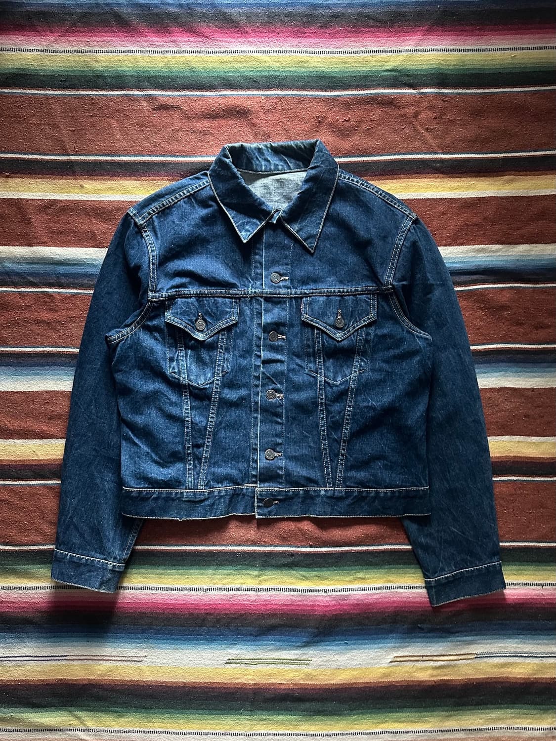 60s USA 빈티지 리바이스 557XX 초기형 데님 자켓 상품이미지1