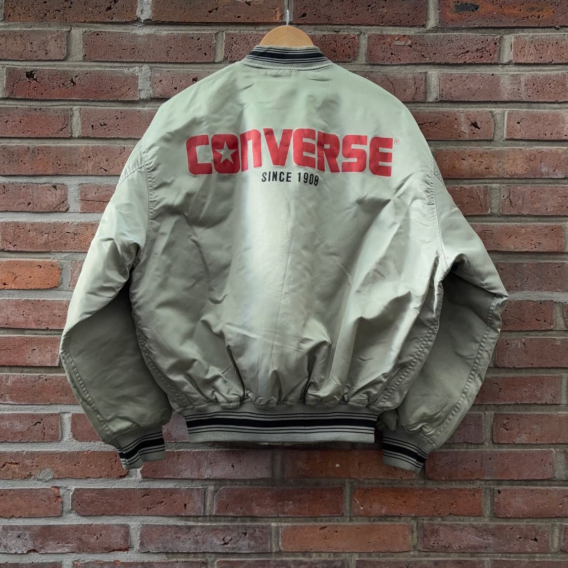 컨버스 Converse 로고 봄버 자켓 상품이미지1