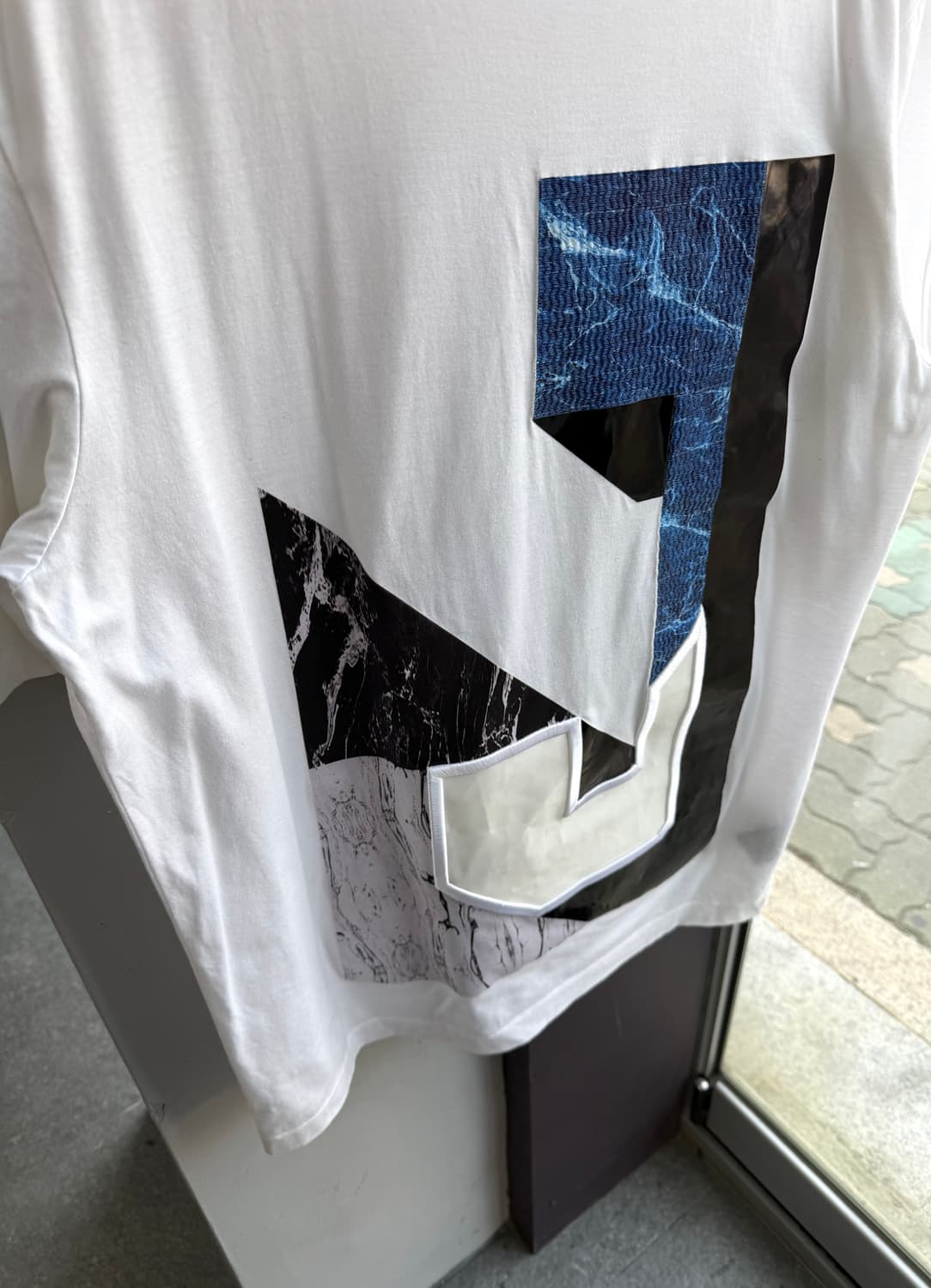 46/ 준지 빅로고 오버핏 라운드 반팔 상품이미지4