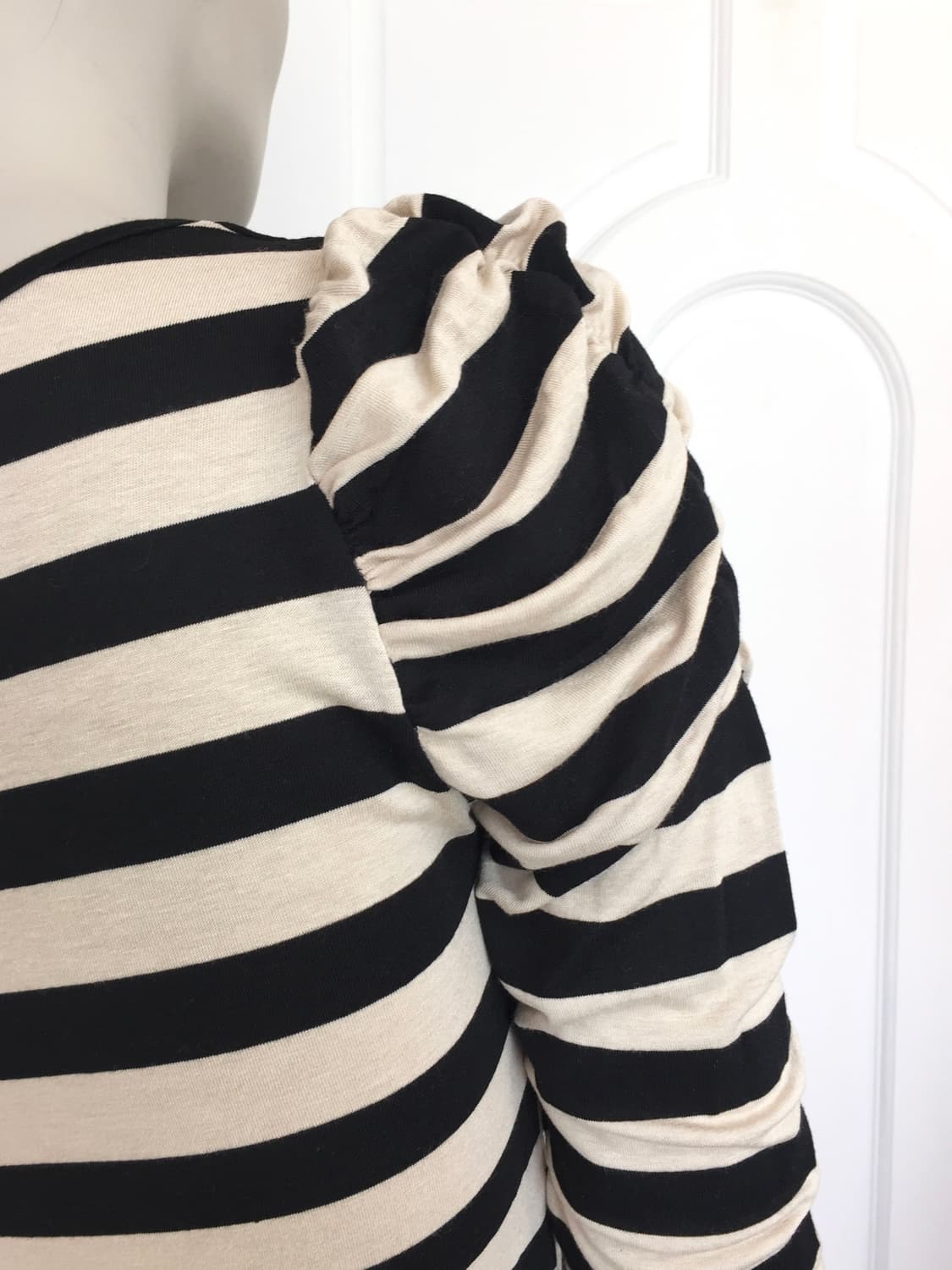 Stripes Shirring T-shirts 상품이미지5