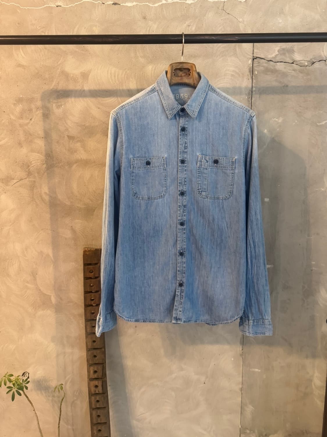 GAP 갭 1969 데님 셔츠 슬림100 상품이미지1