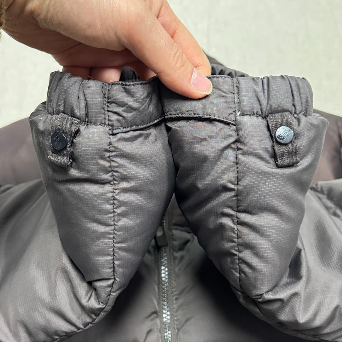  노스페이스 해외판 우먼 브라운 700 눕시 패딩 L 상품이미지6