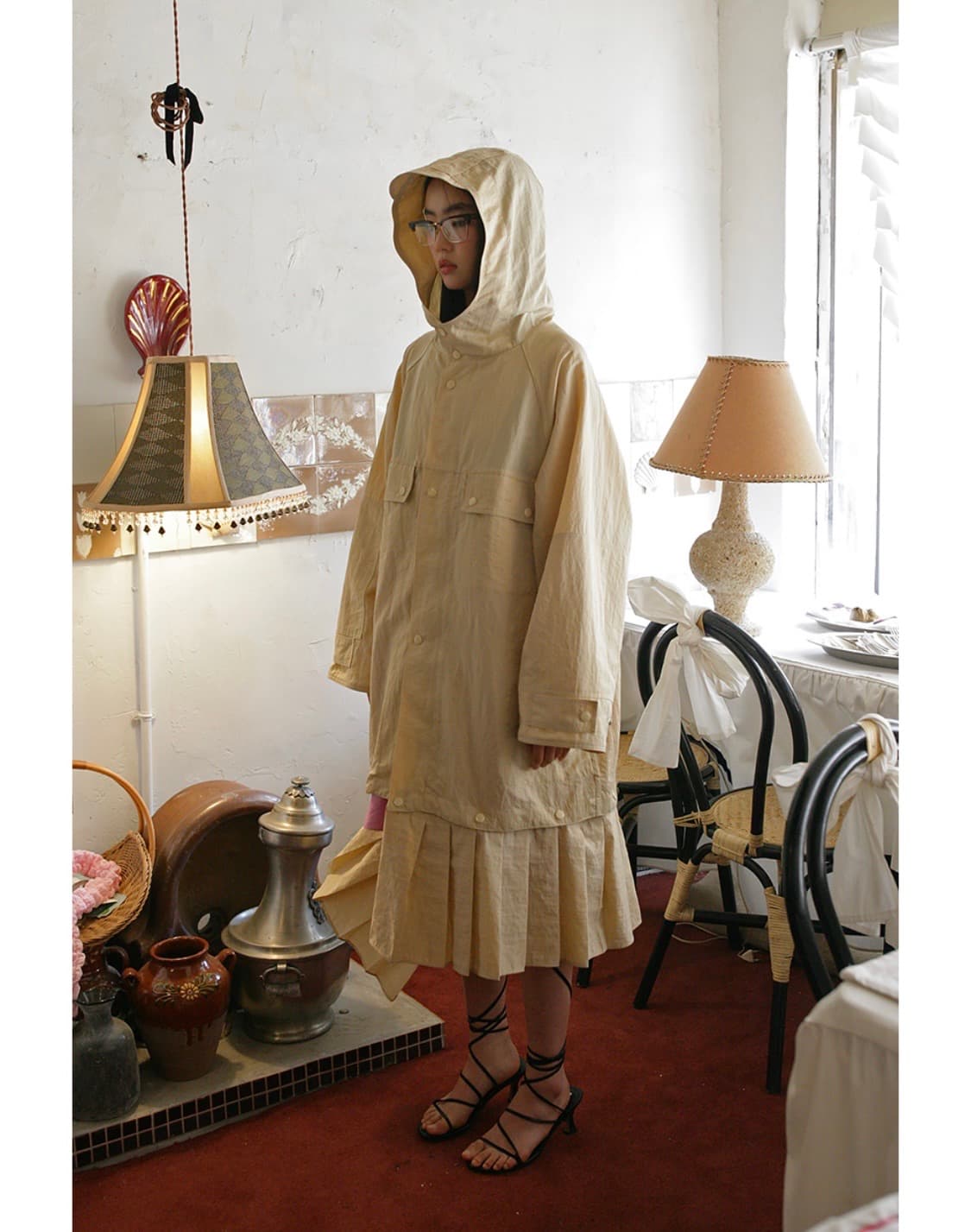 Freckle 2way rain coat 프레클 레인 코트 상품이미지5