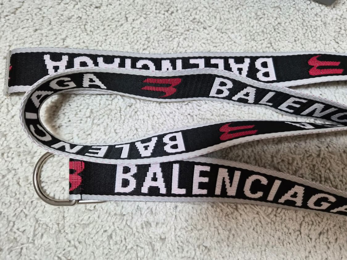 발렌시아가 D링 벨트 그레이 상품이미지4