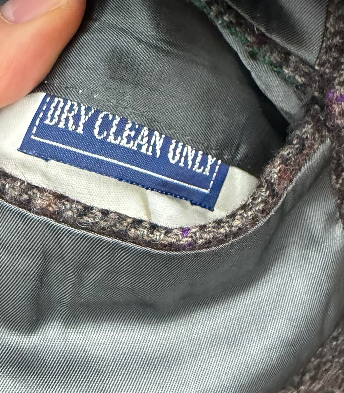 폴로 랄프로렌 울체크 해링본 자켓 상품이미지7