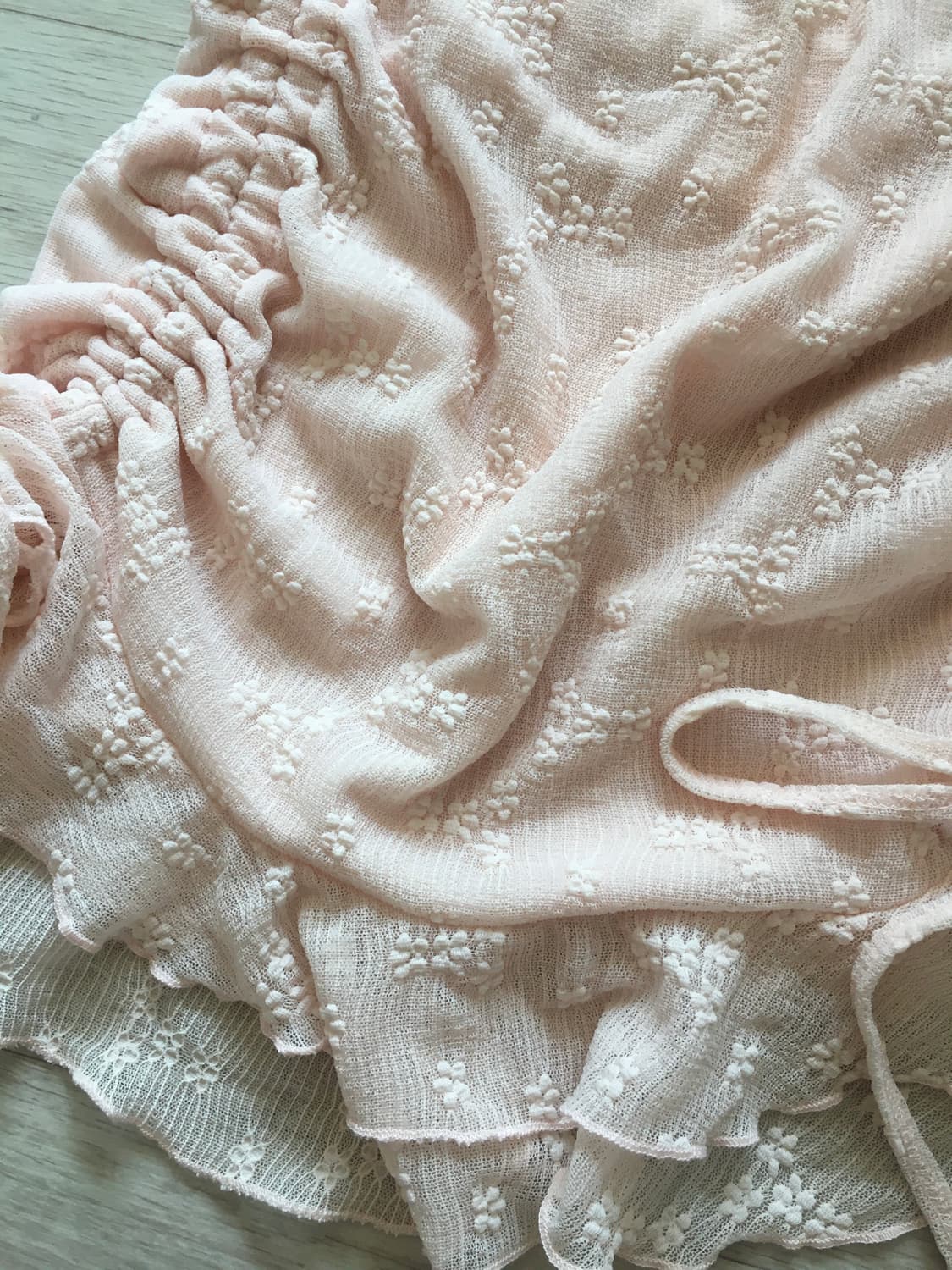 핀터깔 베이피핑크 레이스 원피스 상품이미지5