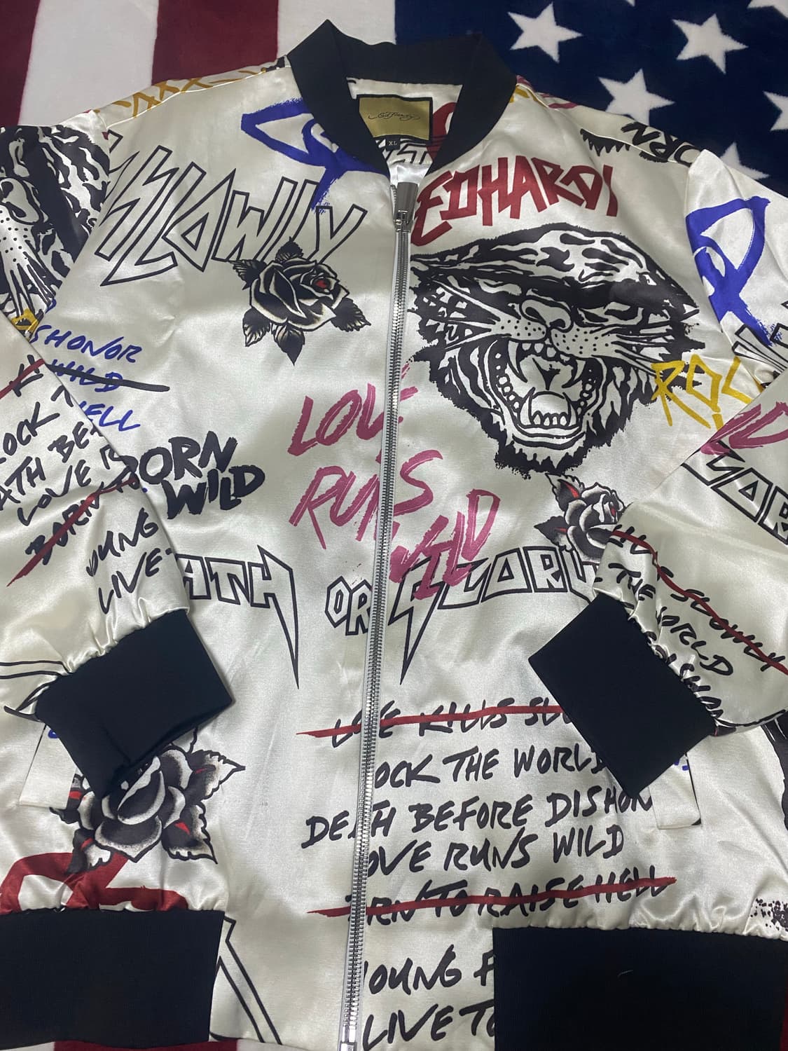 에드하디 타이거 블루종 자켓 상품이미지2