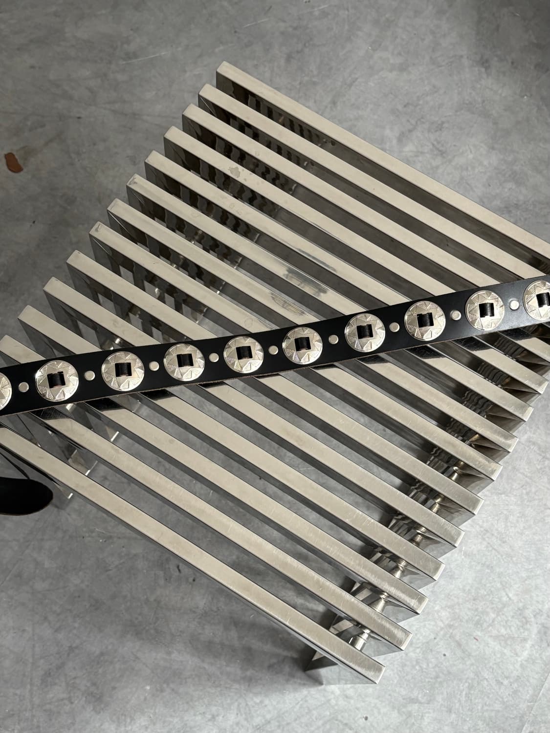 Harley-Davidson 할리 데이비슨 스터드 레더 벨트 상품이미지7