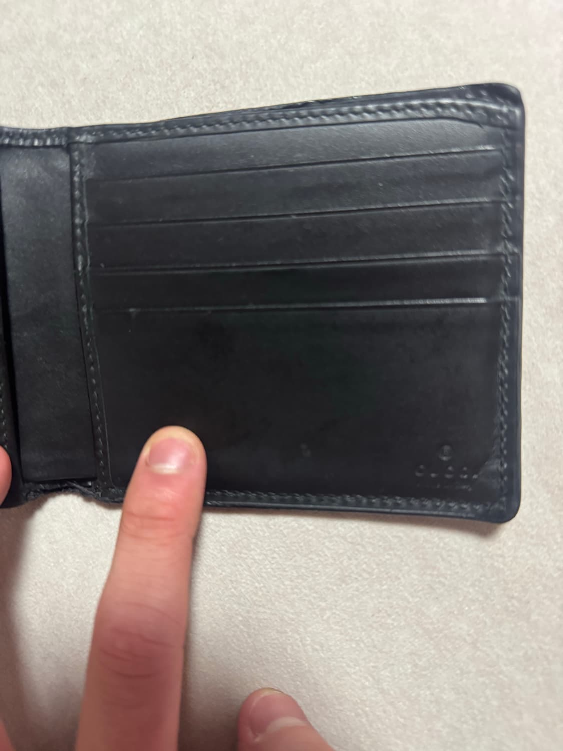 구찌 킹스네이크 GG 수프림 반지갑 상품이미지8