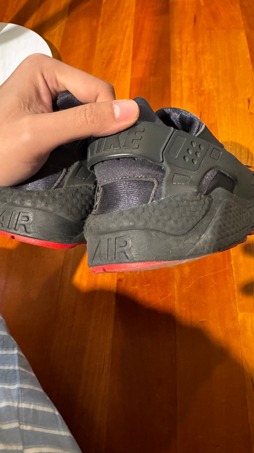 나이키ID 허라취 검빨 295사이즈 상품이미지4