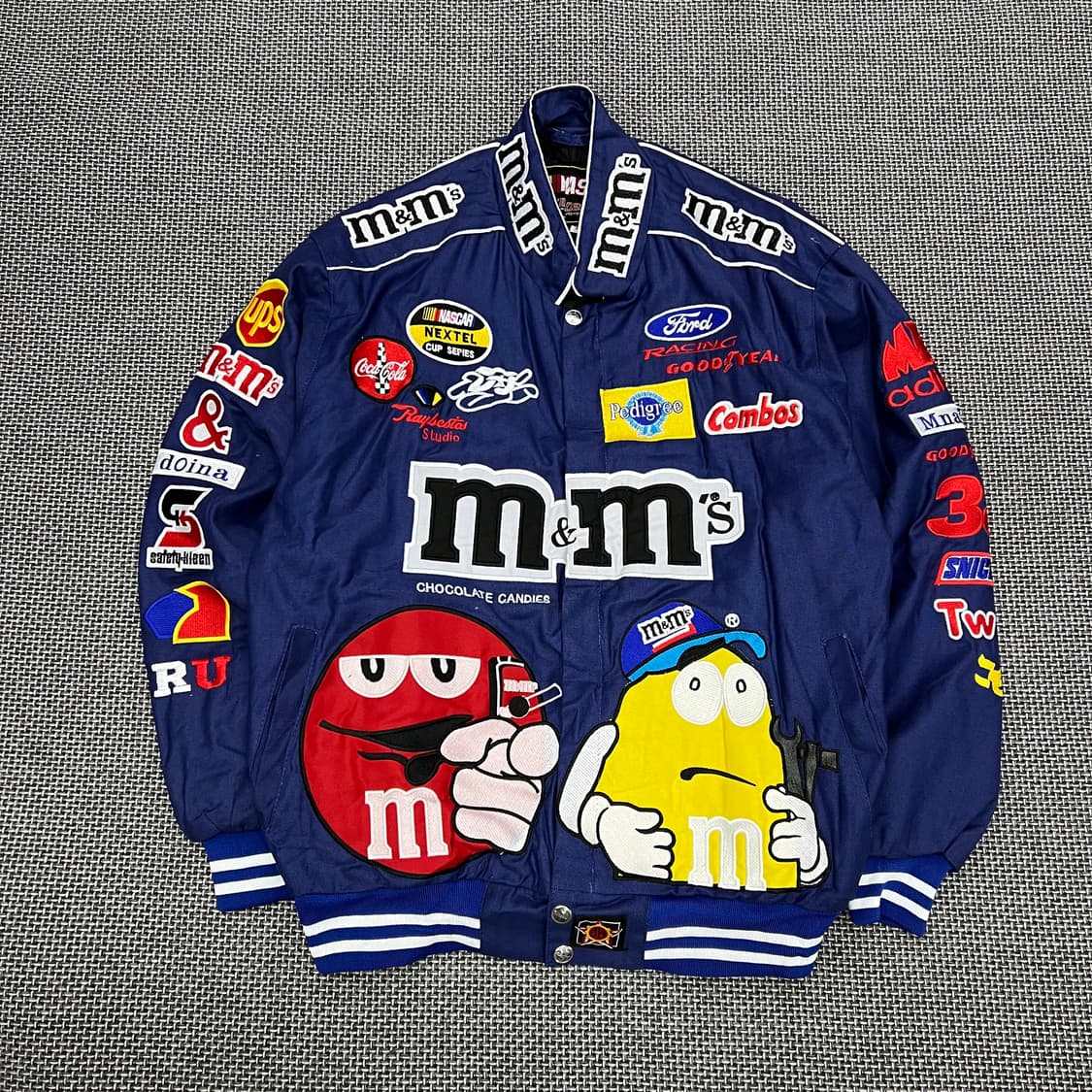 나스카 m&m’s 자수패치 레이싱 자켓 상품이미지1