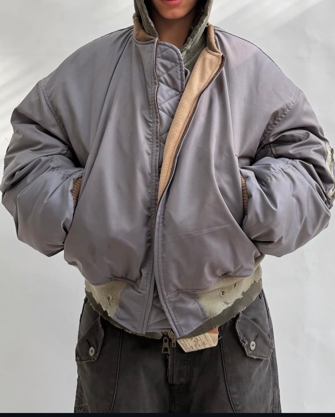 nofaithstudios 리버시블 다이빙 봄버 M 상품이미지2