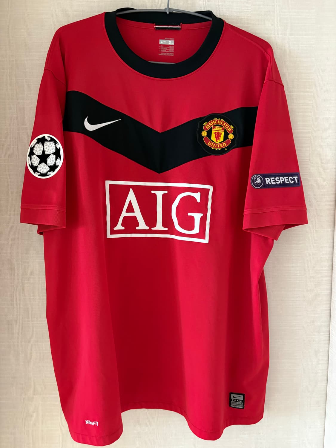 09-10 맨체스터유나이티드 홈 박지성 유니폼 정품 상품이미지2