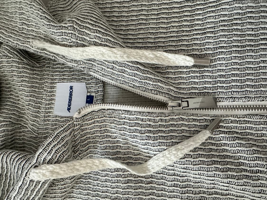 아더에러 루넬 후디집업 프로덕트 30 오프 화이트 L 상품이미지4